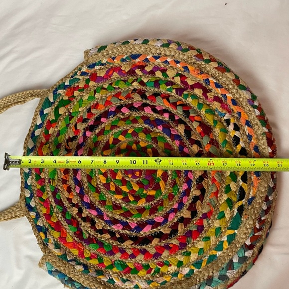 Magid Red and Pink Tote Bag Spiral Design - Picture 9 of 9